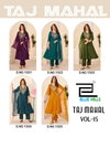 Taj Mahal Vol 15 Blue Hills Top With Bottom Dupatta Exporters In India